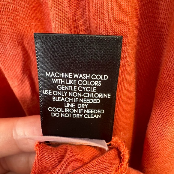 Torrid Tiered Midi Skater Dress - Super Soft Orange Wash - Picture 10 of 11